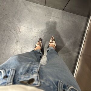 Justfab Alana pointed toe kitten heels